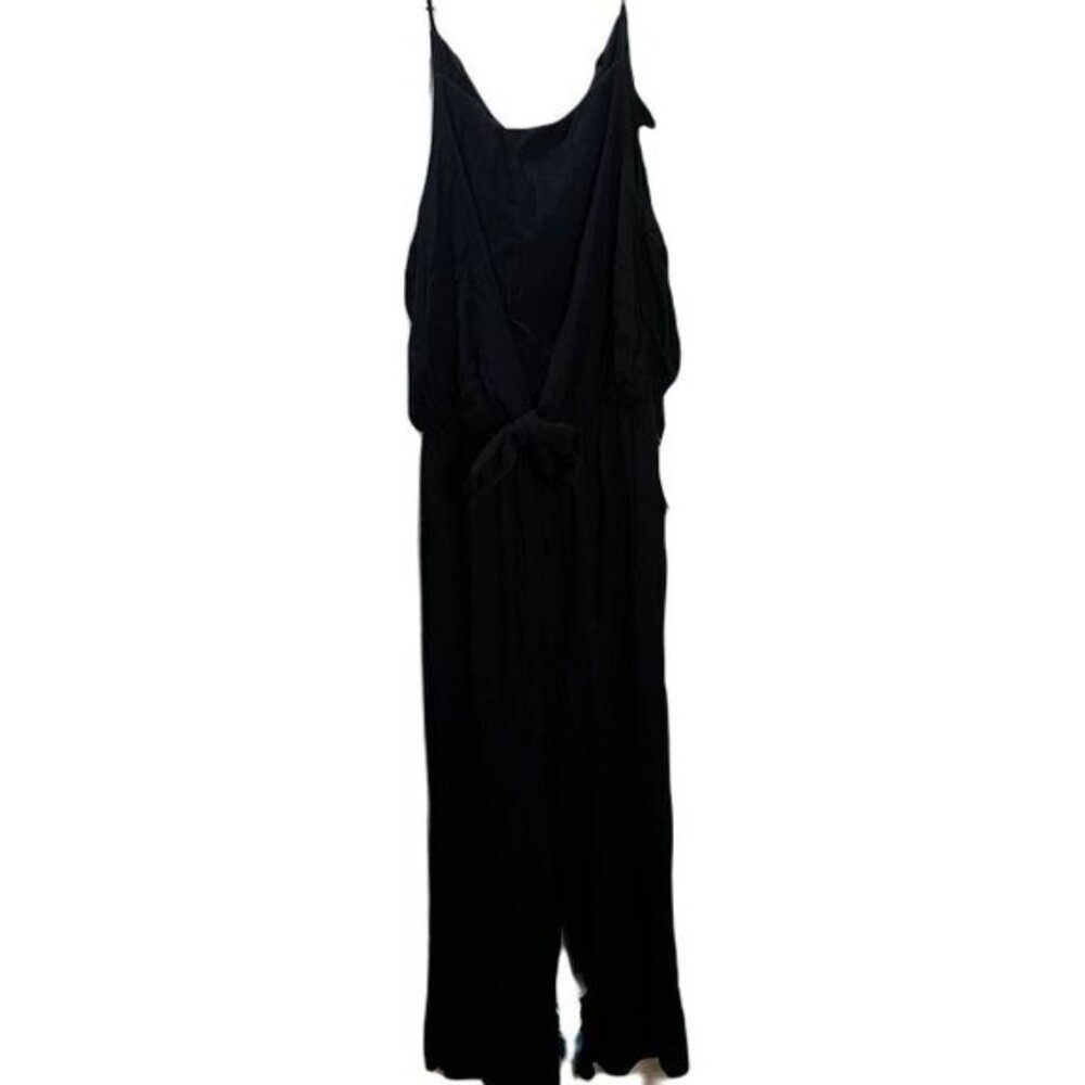 The‎ Vanity Room Strappy V Neck Jumpsuit Large NWT